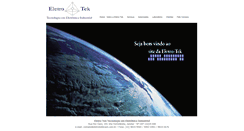 Desktop Screenshot of eletrotekbrasil.com.br